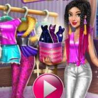 Tris Superstar Dolly Dress Up Game